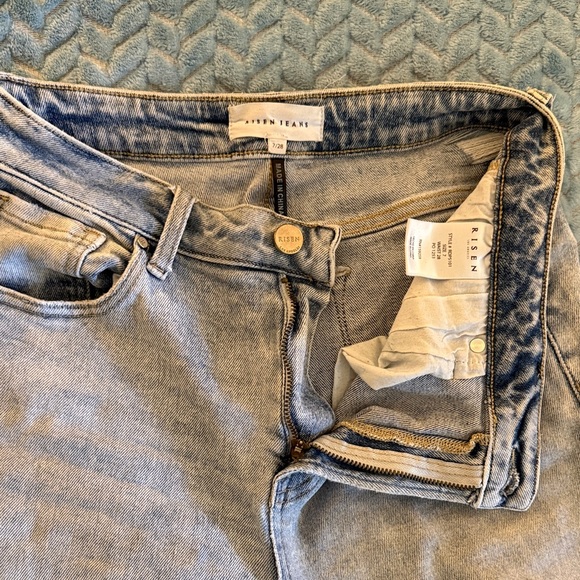 Casual Blue Boyfriend Jeans - Picture 2 of 3